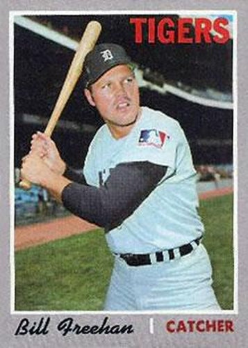 #335 Bill Freehan - Detroit Tigers - 1970 Topps Baseball