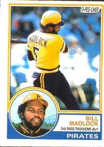 #335 Bill Madlock - Pittsburgh Pirates - 1983 O-Pee-Chee Baseball