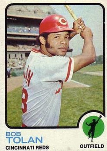 #335 Bob Tolan - Cincinnati Reds - 1973 Topps Baseball