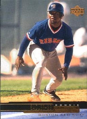#335 Donnie Sadler - Boston Red Sox - 2000 Upper Deck Baseball