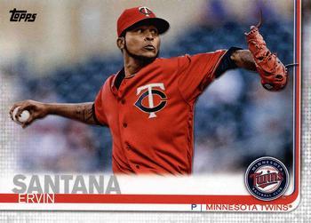 #335 Ervin Santana - Minnesota Twins - 2019 Topps Baseball