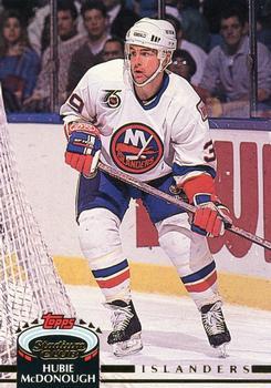 #335 Hubie McDonough - New York Islanders - 1992-93 Stadium Club Hockey