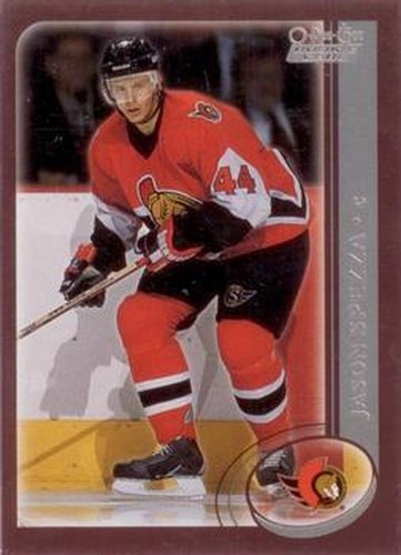 #335 Jason Spezza - Ottawa Senators - 2002-03 O-Pee-Chee Hockey