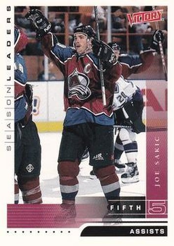 #335 Joe Sakic - Colorado Avalanche - 1999-00 Upper Deck Victory Hockey