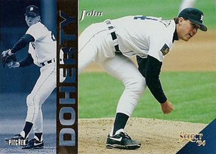 #335 John Doherty - Detroit Tigers - 1994 Select Baseball