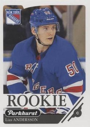 #335 Lias Andersson - New York Rangers - 2018-19 Parkhurst Hockey