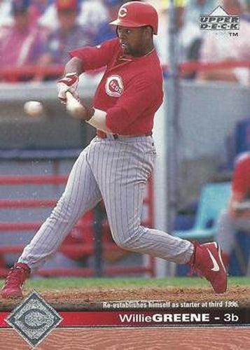 #335 Willie Greene - Cincinnati Reds - 1997 Upper Deck Baseball