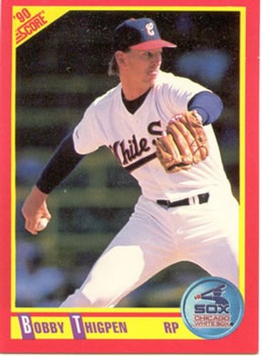 #335 Bobby Thigpen - Chicago White Sox - 1990 Score Baseball