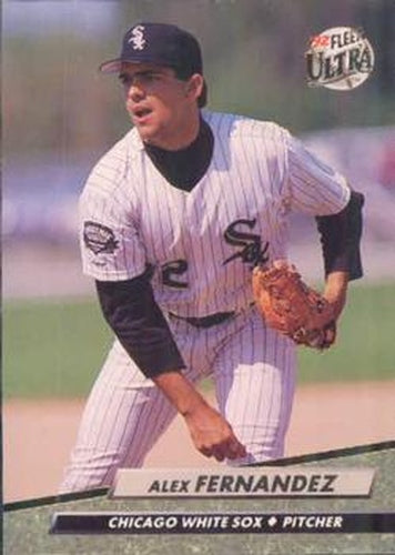 #335 Alex Fernandez - Chicago White Sox - 1992 Ultra Baseball