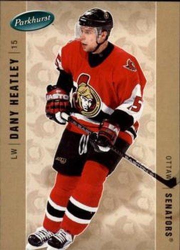 #335 Dany Heatley - Ottawa Senators - 2005-06 Parkhurst Hockey