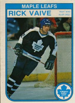 #335 Rick Vaive - Toronto Maple Leafs - 1982-83 O-Pee-Chee Hockey