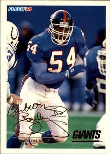 #335 Carlton Bailey - New York Giants - 1994 Fleer Football