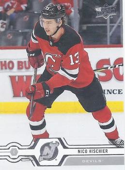 #336 Nico Hischier - New Jersey Devils - 2019-20 Upper Deck Hockey