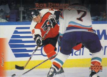 #336 Rob Dimaio - Philadelphia Flyers - 1995-96 Upper Deck Hockey