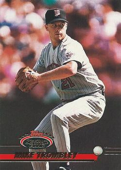 #336 Mike Trombley - Minnesota Twins - 1993 Stadium Club Baseball