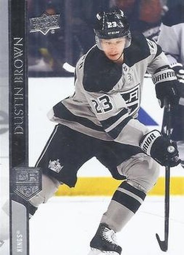 #336 Dustin Brown - Los Angeles Kings - 2020-21 Upper Deck Hockey