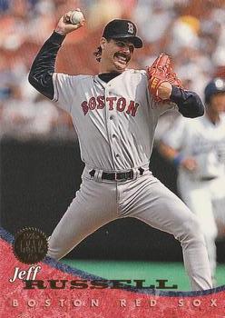 #336 Jeff Russell - Boston Red Sox - 1994 Leaf Baseball