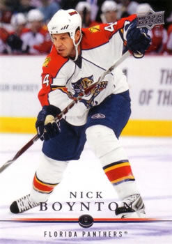 #336 Nick Boynton - Florida Panthers - 2008-09 Upper Deck Hockey