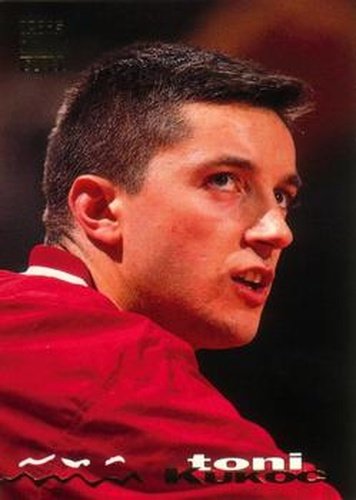 #336 Toni Kukoc - Chicago Bulls - 1993-94 Stadium Club Basketball