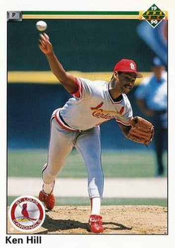 #336 Ken Hill - St. Louis Cardinals - 1990 Upper Deck Baseball