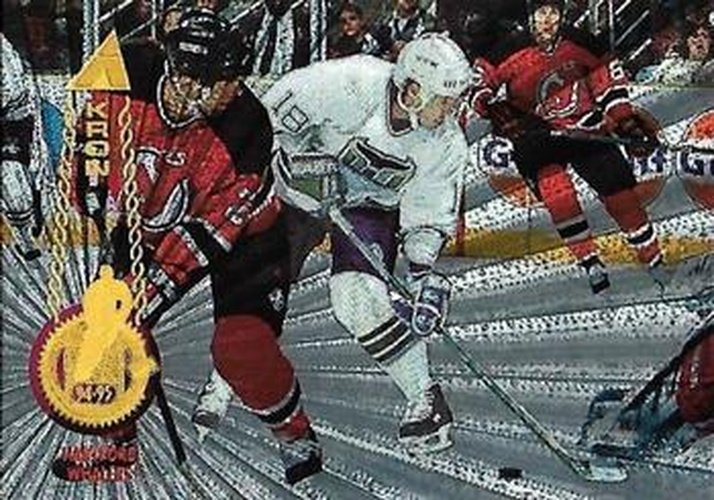 #336 Robert Kron - Hartford Whalers - 1994-95 Pinnacle Hockey - Rink Collection