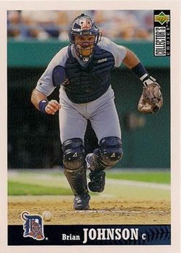 #336 Brian Johnson - Detroit Tigers - 1997 Collector's Choice Baseball