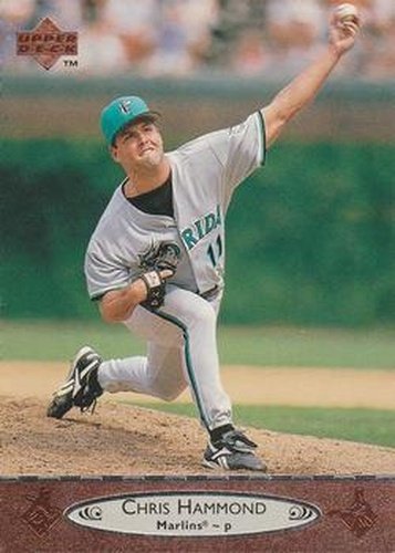 #336 Chris Hammond - Florida Marlins - 1996 Upper Deck Baseball