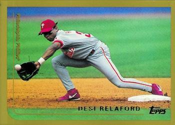 #336 Desi Relaford - Philadelphia Phillies - 1999 Topps Baseball