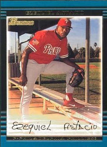 #336 Ezequiel Astacio - Philadelphia Phillies - 2002 Bowman Baseball