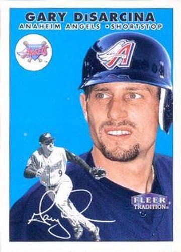 #336 Gary DiSarcina - Anaheim Angels - 2000 Fleer Tradition Baseball