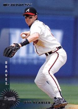#336 Jeff Blauser - Atlanta Braves - 1997 Donruss Baseball
