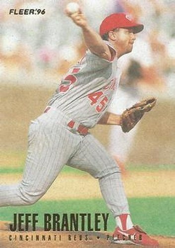 #336 Jeff Brantley - Cincinnati Reds - 1996 Fleer Baseball