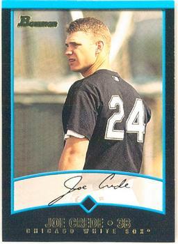 #336 Joe Crede - Chicago White Sox - 2001 Bowman Baseball