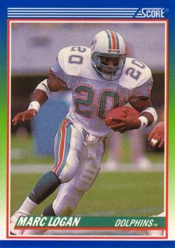 #336 Marc Logan - Miami Dolphins - 1990 Score Football