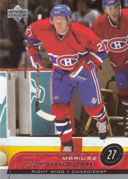 #336 Mariusz Czerkawski - Montreal Canadiens - 2002-03 Upper Deck Hockey