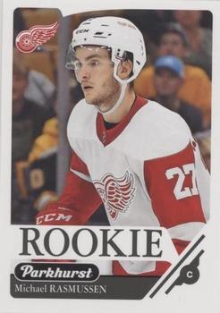 #336 Michael Rasmussen - Detroit Red Wings - 2018-19 Parkhurst Hockey