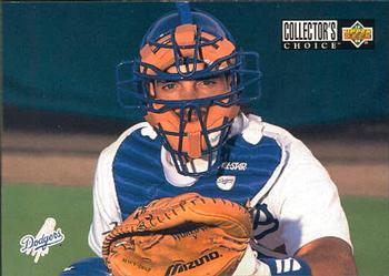 #336 Mike Piazza - Los Angeles Dodgers - 1994 Collector's Choice Baseball