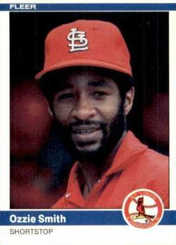 #336 Ozzie Smith - St. Louis Cardinals - 1984 Fleer Baseball