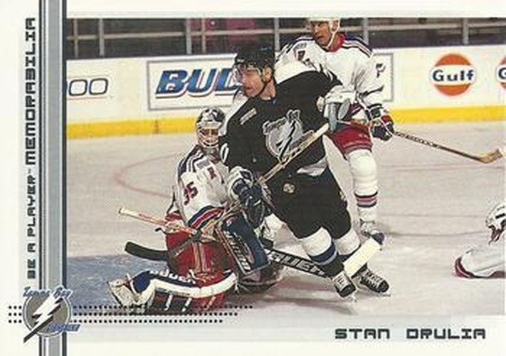 #336 Stan Drulia - Tampa Bay Lightning - 2000-01 Be a Player Memorabilia Hockey