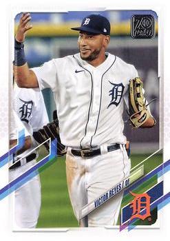 #336 Victor Reyes - Detroit Tigers - 2021 Topps Baseball