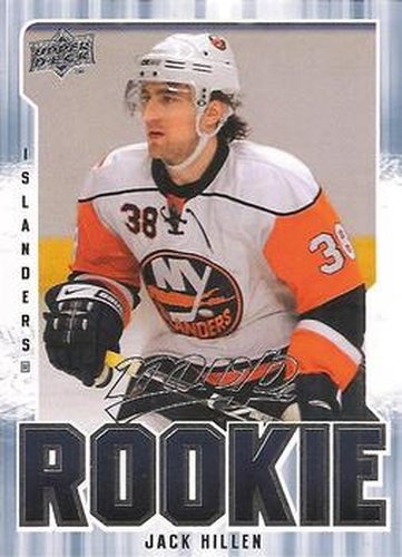 #336 Jack Hillen - New York Islanders - 2008-09 Upper Deck MVP Hockey