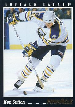 #336 Ken Sutton - Buffalo Sabres - 1993-94 Pinnacle Hockey