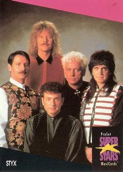 #336 Styx - 1991 Pro Set SuperStars MusiCards