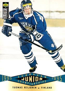#336 Tuomas Reijonen - Finland - 1995-96 Collector's Choice Hockey