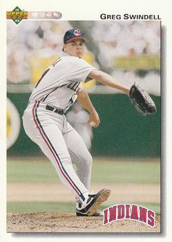 #336 Greg Swindell - Cleveland Indians - 1992 Upper Deck Baseball
