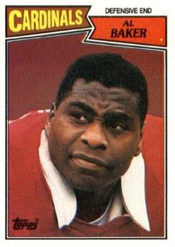 #336 Al "Bubba" Baker - St. Louis Cardinals - 1987 Topps Football