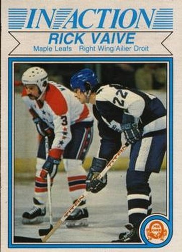 #336 Rick Vaive - Toronto Maple Leafs - 1982-83 O-Pee-Chee Hockey