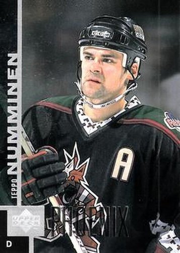 #336 Teppo Numminen - Phoenix Coyotes - 1997-98 Upper Deck Hockey