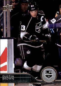 #336 Dustin Brown - Los Angeles Kings - 2014-15 Upper Deck Hockey