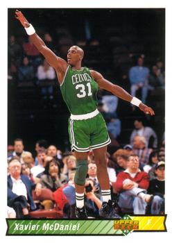 #336 Xavier McDaniel - Boston Celtics - 1992-93 Upper Deck Basketball